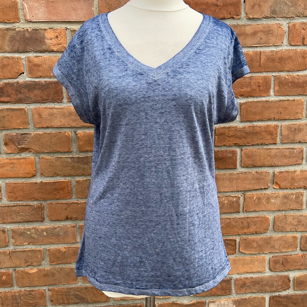 NWT Exist Royal Blue V-neck T-shirt